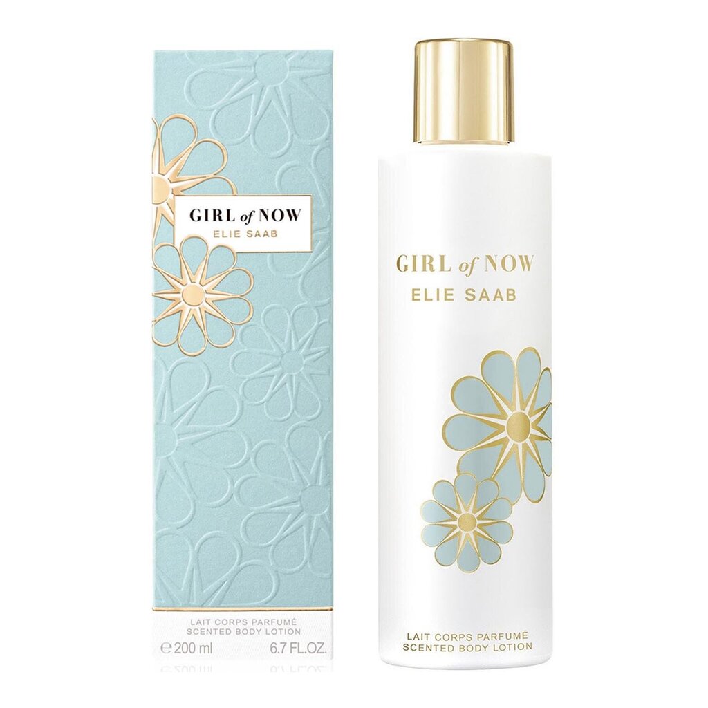 Kūno losjonas Elie Saab Girl Of Now moterims 200 ml kaina ir informacija | Parfumuota kosmetika moterims | pigu.lt