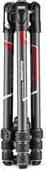 Manfrotto tripod kit Befree GT CF 4 MKBFRTC4GT-BH kaina ir informacija | Fotoaparato stovai | pigu.lt