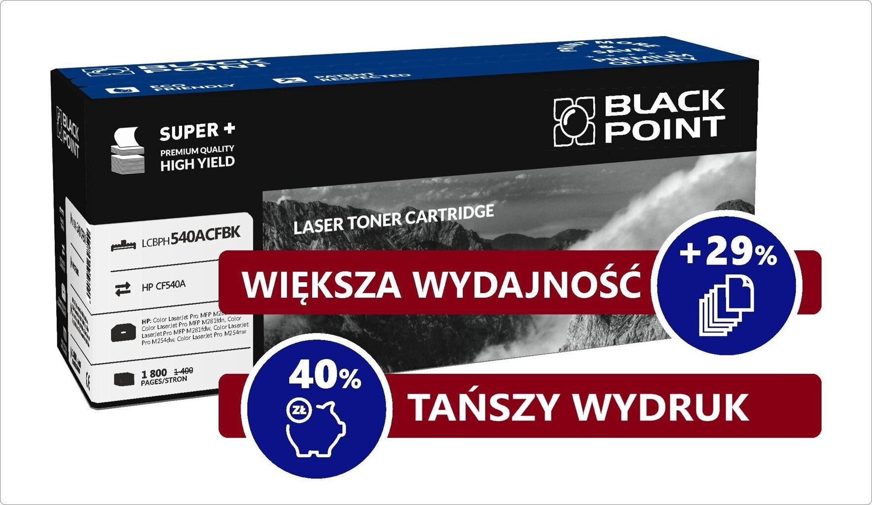 Black Point BLHCF540ABK цена и информация | Kasetės lazeriniams spausdintuvams | pigu.lt