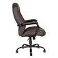 Biuro kėdė Elegant XXL, ruda kaina ir informacija | Biuro kėdės | pigu.lt