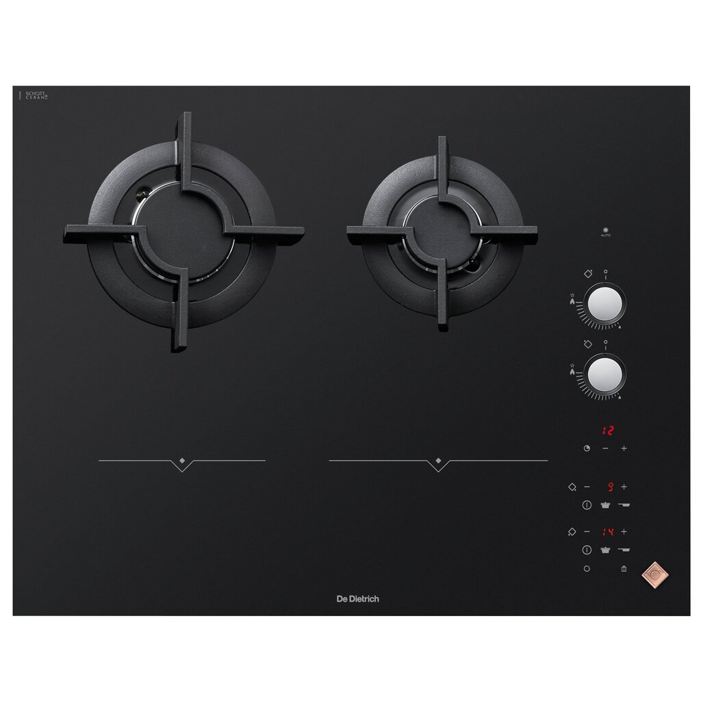 Gas-induction cooker De Dietrich DPI7602BM kaina ir informacija | Kaitlentės | pigu.lt