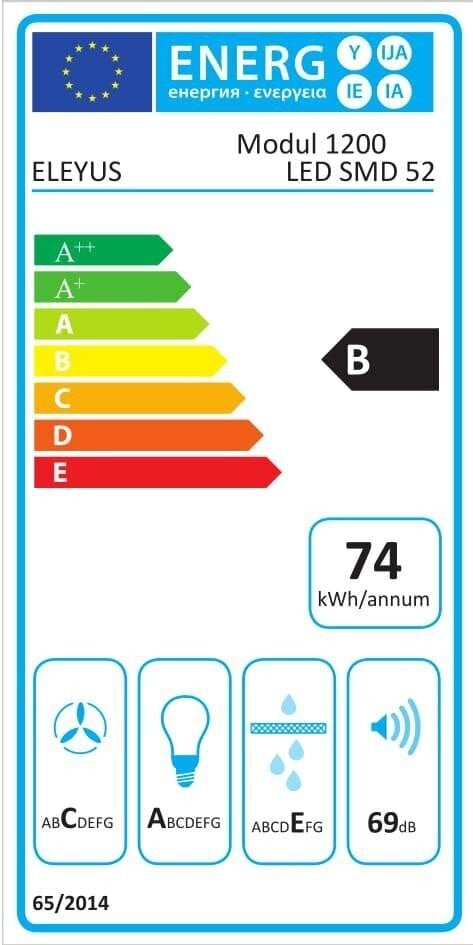 Eleyus Modul 1200 LED SMD 52 IS kaina ir informacija | Gartraukiai | pigu.lt