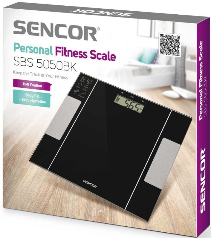 Sencor SBS5050BK цена и информация | Svarstyklės (buitinės) | pigu.lt