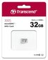 Transcend MicroSDHC UHS-1 32GB TS32GUSD300S kaina ir informacija | Atminties kortelės telefonams | pigu.lt