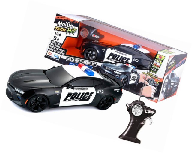 Radijo bangomis valdomas policijos automobilis Chevrolet Camaro Maisto kaina ir informacija | Žaislai berniukams | pigu.lt