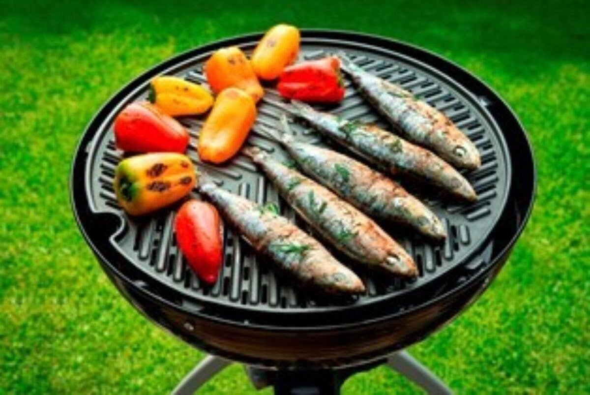 Dujinis grilis BBQ Carri, 70x93x70cm, juodas цена и информация | Kepsninės, griliai | pigu.lt