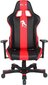 Žaidimų kėdė ClutchChairZ Crank Series Charlie Hockey, juoda/raudona kaina ir informacija | Biuro kėdės | pigu.lt