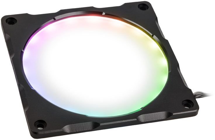 PHANTEKS Highlights for 120mm fan Halos Lux Digital (PH-FF120DRGBA_BK01) цена и информация | Komponentų priedai | pigu.lt