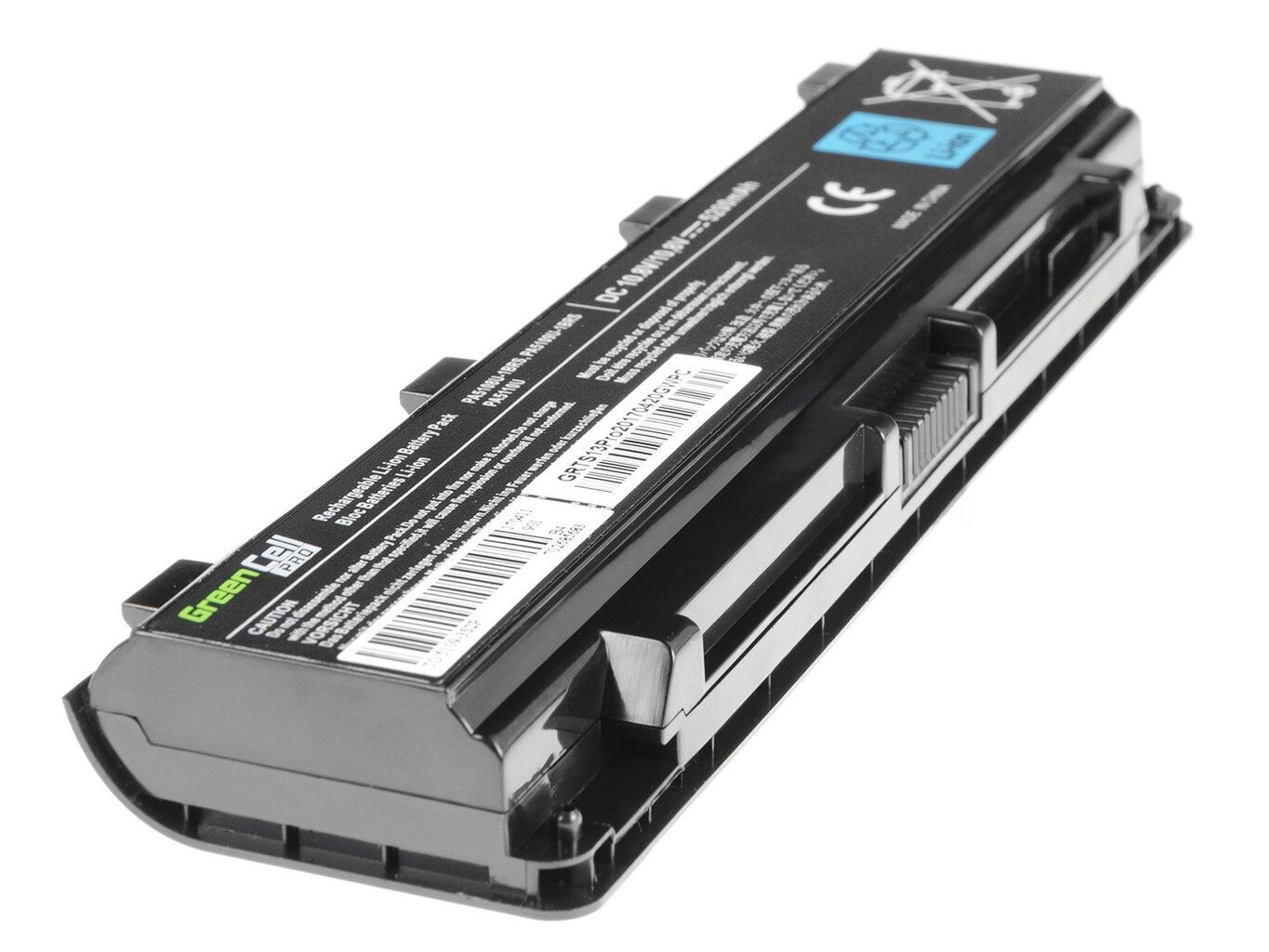 Green Cell Pro Laptop Battery for Toshiba Satellite C50 C50D C55 C55D C70 C75 L70 P70 P75 S70 S75 kaina ir informacija | Akumuliatoriai nešiojamiems kompiuteriams | pigu.lt