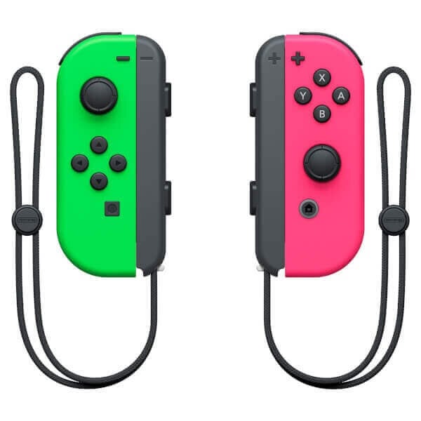 NINTENDO SWITCH Joy-Con Pair Neon Green Pink kaina ir informacija | Žaidimų pultai  | pigu.lt