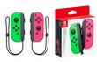 NINTENDO SWITCH Joy-Con Pair Neon Green Pink kaina ir informacija | Žaidimų pultai  | pigu.lt