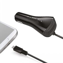 CELLY CAR CHARGER 2.1A MICROUSB kaina ir informacija | Krovikliai telefonams | pigu.lt