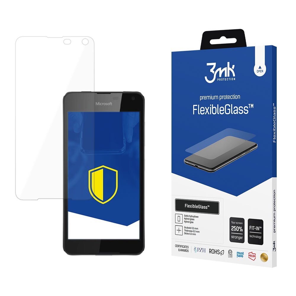 3MK Lumia 650 Flexible Glass kaina ir informacija | Apsauginės plėvelės telefonams | pigu.lt