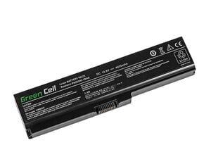Green Cell Laptop Battery for Toshiba Satellite A660 C650 C660 C660D L650 L650D L655 L670 L670D L675 kaina ir informacija | Akumuliatoriai nešiojamiems kompiuteriams | pigu.lt