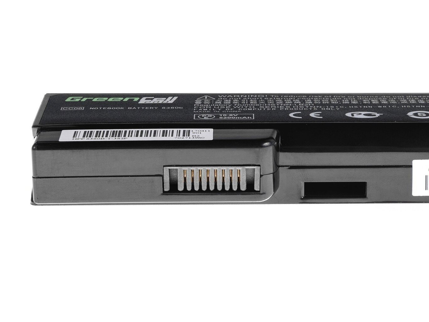 Green Cell Pro Laptop Battery for HP EliteBook 8460p 8460w 8470p 8560p 8560w 8570p ProBook 6460b 6560b 6570b kaina ir informacija | Akumuliatoriai nešiojamiems kompiuteriams | pigu.lt