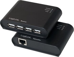 LogiLink UA0230 цена и информация | Адаптеры, USB-разветвители | pigu.lt