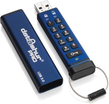 Pendrive iStorage datAshur Pro 32 GB (IS-FL-DA3-256-32) kaina ir informacija | USB laikmenos | pigu.lt