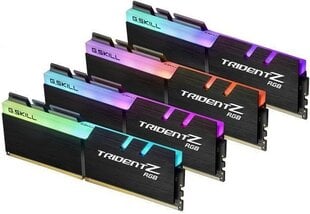 G.Skill TridentZ RGB for AMD, DDR4 4x8GB, 3200MHz, CL16 (F4-3200C16Q-32GTZRX) kaina ir informacija | Operatyvioji atmintis (RAM) | pigu.lt