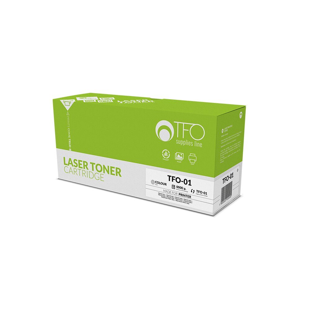 TelForceOne Toner O-410 / 43979102, juoda kaina ir informacija | Kasetės lazeriniams spausdintuvams | pigu.lt