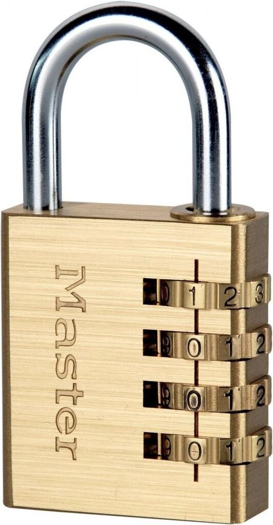 MASTER LOCK spyna su skaičiais 604EURD (3ZM085) kaina ir informacija | Spynos | pigu.lt