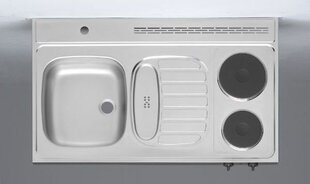 Кухонный умывальник - варочная панель Pyramis MKZ100D, MKB100 цена и информация | Раковины на кухню | pigu.lt