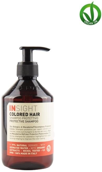Šampūnas dažytiems plaukams Insight Colored Hair Protective 400 ml kaina ir informacija | Šampūnai | pigu.lt