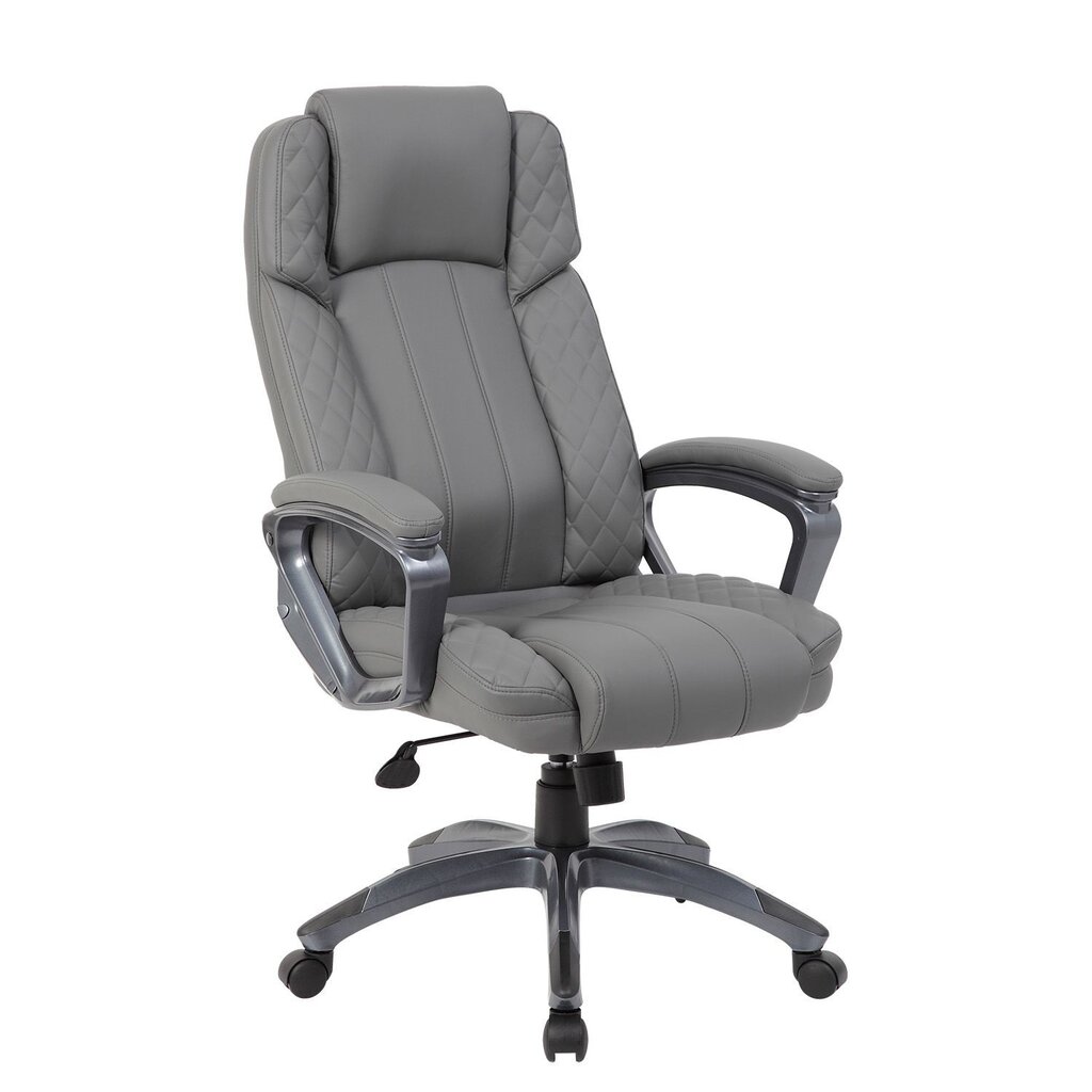 Biuro kėdė Howard, pilka kaina ir informacija | Biuro kėdės | pigu.lt