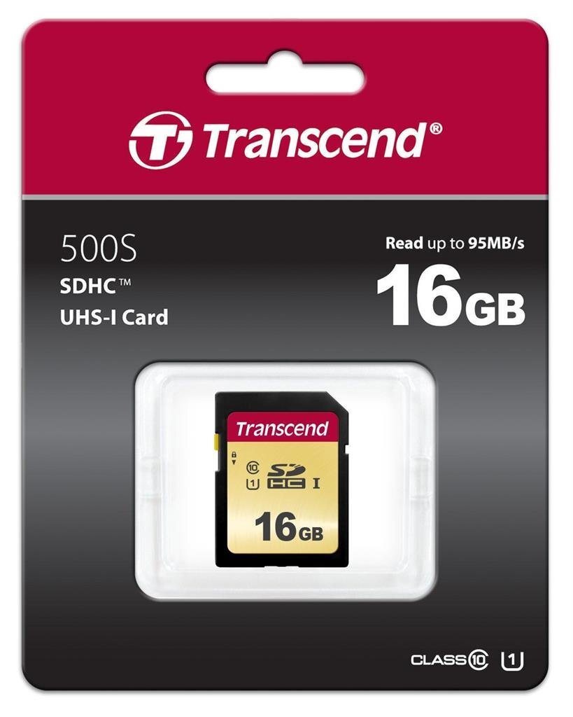 Transcend SDC500S, 16GB цена и информация | Atminties kortelės telefonams | pigu.lt