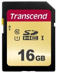 Transcend SDC500S, 16GB kaina ir informacija | Atminties kortelės telefonams | pigu.lt