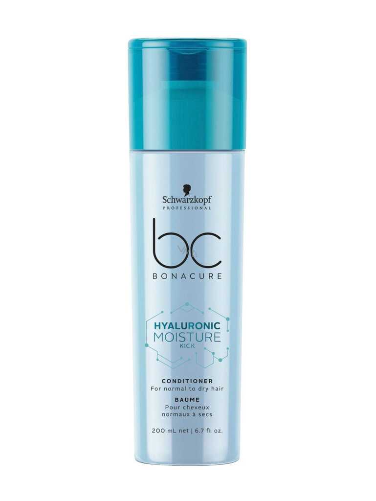 Drėkinamasis plaukų kondicionierius sausiems plaukams Schwarzkopf Professional BC Bonacure Moisture Kick Conditioner 200 ml kaina ir informacija | Balzamai, kondicionieriai | pigu.lt