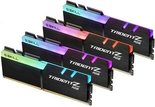 G.Skill TridentZ RGB DDR4. 4x8Гб 2666МГц, CL18 (F4-2666C18Q-32GTZR) цена и информация | Оперативная память (RAM) | pigu.lt