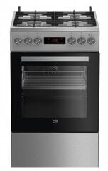 Beko FSM52321DXDS kaina ir informacija | Dujinės viryklės | pigu.lt