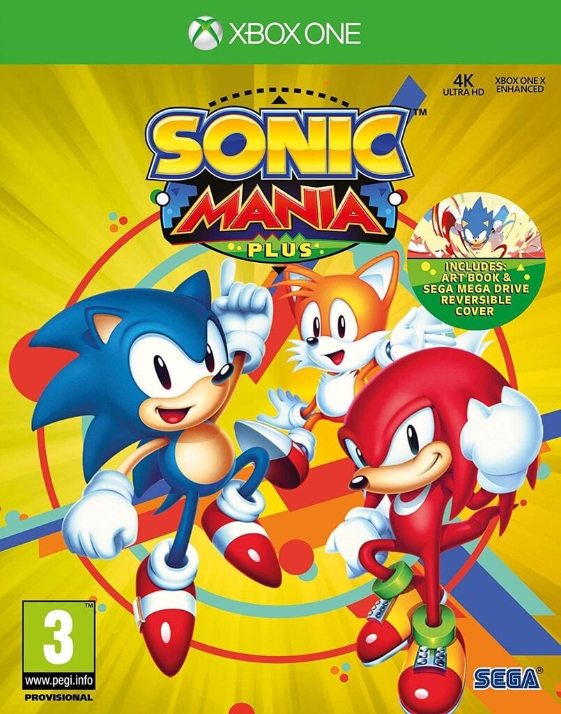 Компьютерная игра Sonic Mania Plus, Xbox One цена | pigu.lt