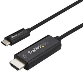 StarTech CDP2HD1MBNL USB-C, 1 m kaina ir informacija | Kabeliai ir laidai | pigu.lt