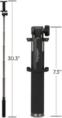 Беспроводной персональный стик Spigen S530W, черный цена и информация | Моноподы для селфи («Selfie sticks») | pigu.lt