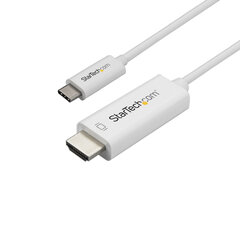 Startech USB-C/HDMI, 3 m цена и информация | Кабели и провода | pigu.lt