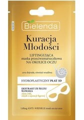 Akių kontūro kaukė nuo raukšlių su sraigių sekretu Bielenda Revitalizing, 1 vnt. kaina ir informacija | Veido kaukės, paakių kaukės | pigu.lt