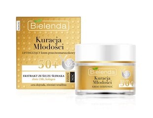 Veido kremas nuo raukšlių Bielenda Youth Therapy 50+ Lifting 50 ml цена и информация | Кремы для лица | pigu.lt