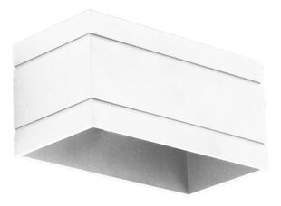 Lampex sieninis šviestuvas Quado DELUXE B White kaina ir informacija | Sieniniai šviestuvai | pigu.lt