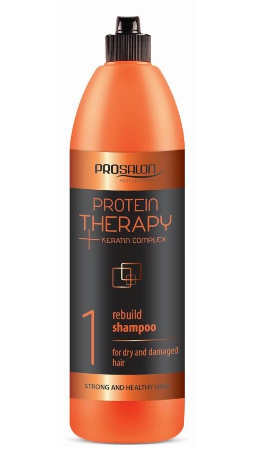 Šampūnas sausiems ir pažeistiems plaukams su keratinu ir alijošiaus ekstraktu Chantal Prosalon Protein Therapy Keratin 1 Complex 1000 ml kaina ir informacija | Šampūnai | pigu.lt