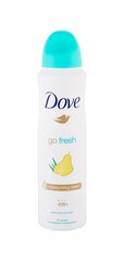 Purškiamas dezodorantas Dove Go Fresh Pear & Aloe Vera 150 ml kaina ir informacija | Dezodorantai | pigu.lt