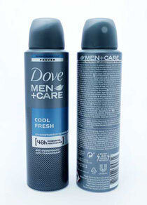 Purškiamas antiperspirantas Dove Men + Care 48h Cool Fresh vyrams 150 ml kaina ir informacija | Dezodorantai | pigu.lt