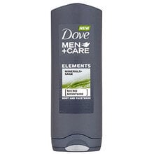 Dušo želė Dove Men + Care Elements Micro Moisture Minerals Sage vyrams 400 ml цена и информация | Dušo želė, aliejai | pigu.lt