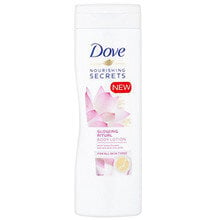 Лосьон для тела Dove Nourishing Secrets Экстракт цветов лотоса и рисовое молоко, 400 мл цена и информация | Кремы, лосьоны для тела | pigu.lt