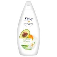 Dušo želė Dove Nourishing Secrets Avocado Oil & Calendula Extract 500 ml kaina ir informacija | Dušo želė, aliejai | pigu.lt