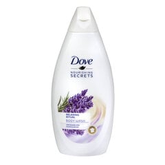 Dušo želė Dove Nourishing Secrets Lavender Oil & Rosemary Extract 500 ml kaina ir informacija | Dušo želė, aliejai | pigu.lt