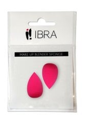 Mini kempinėlė Ibra Makeup Beauty Blender 2 vnt kaina ir informacija | Makiažo šepetėliai, kempinėlės | pigu.lt