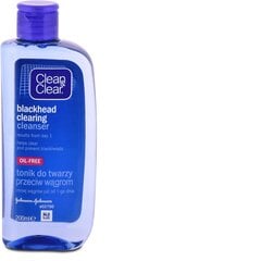 Veido tonikas nuo inkštirų Johnson & Johnson Clean & Clear, 200 ml kaina ir informacija | Veido prausikliai, valikliai | pigu.lt