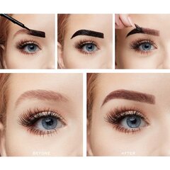 Перманентная тушь для бровей Makeup Revolution Brow Tint Medium Brown, 6 мл цена и информация | Карандаши, краска для бровей | pigu.lt