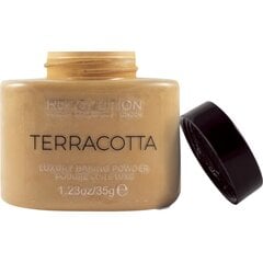 Матовая рассыпчатая пудра Makeup Revolution Luxury Baking Powder Terracotta 35 г цена и информация | Пудры, базы под макияж | pigu.lt